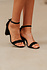 ELYS chaussures noir en daim