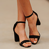 ELYS chaussures noir en daim
