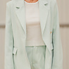AUREVIA blazer vert d'eau