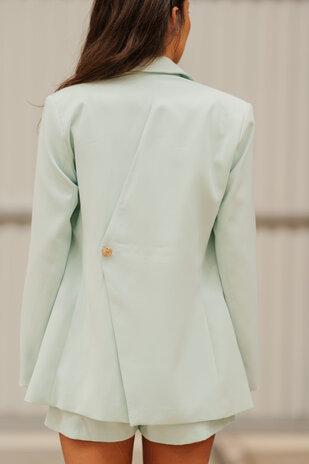 AUREVIA blazer vert d'eau
