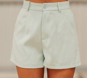 AUREVIA short vert d'eau