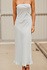 CALORIA longue robe bleu