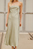 CALORIA longue robe vert