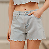 ZEYA short bleu clair