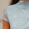 LYNORIA blouse dentelle bleu