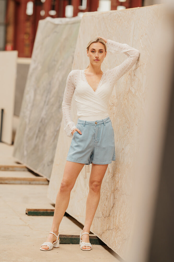 LAURE short denim