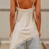 ORVELLA top a bretelle écru