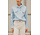 AVERYNA chemise bleu ciel