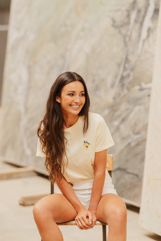 CITRON t-shirt jaune