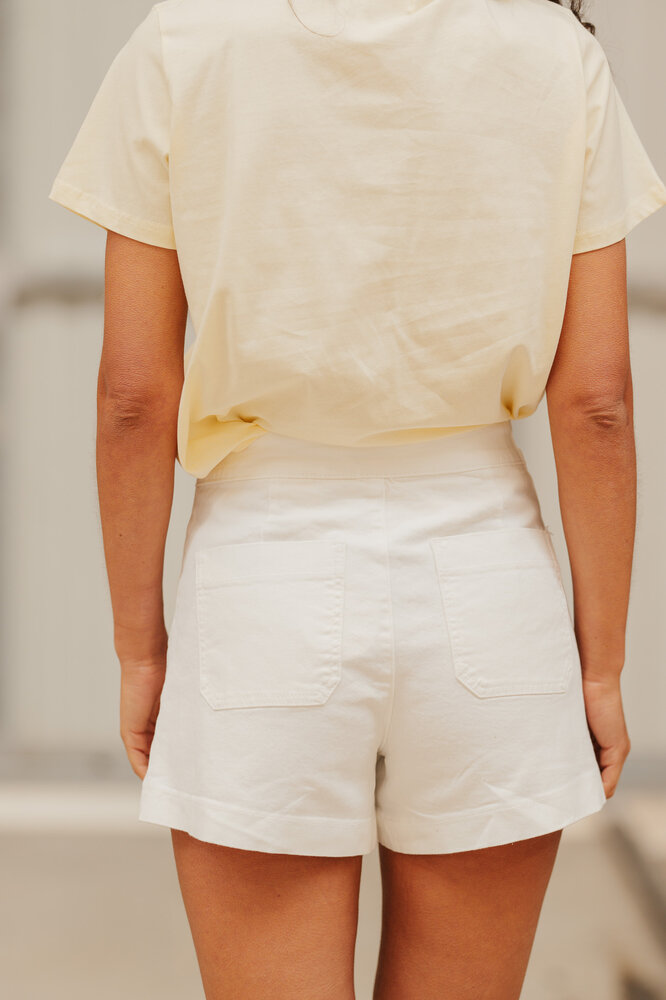 VICTORINETTE short blanc