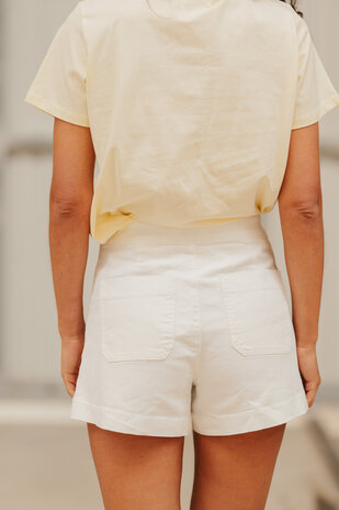 VICTORINETTE short blanc