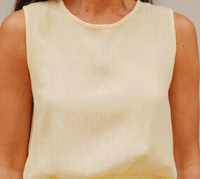 SHAUNA top jaune