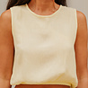 SHAUNA top jaune