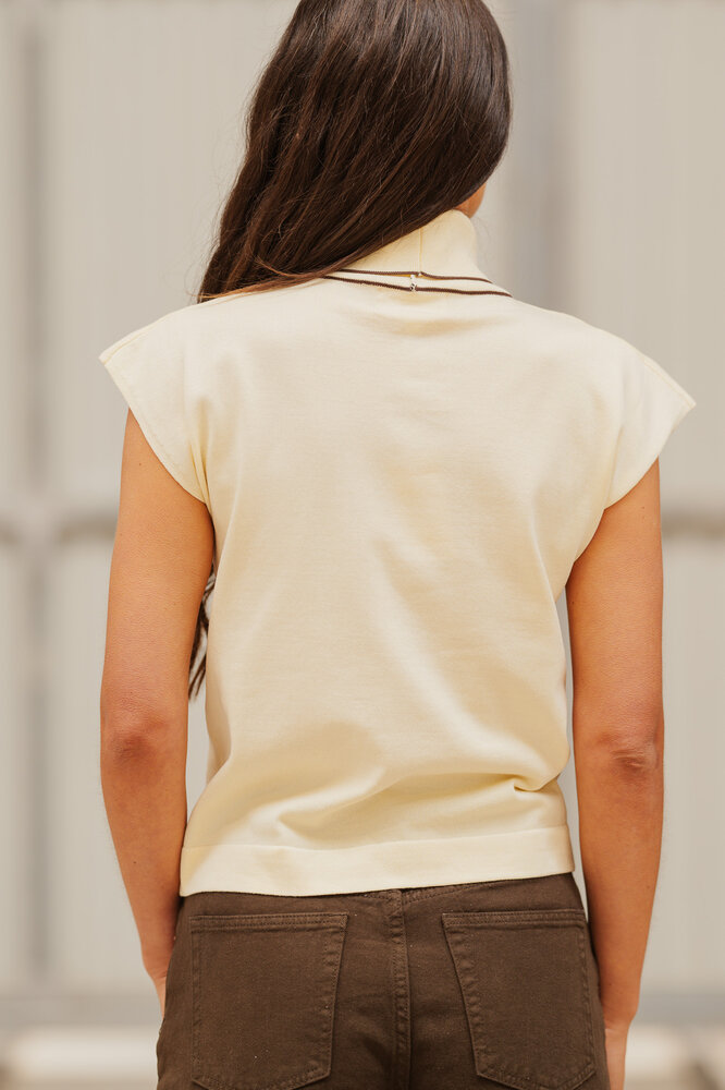 NYLVERA blouse jaune