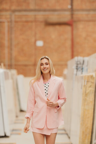 ELVERA blazer rose