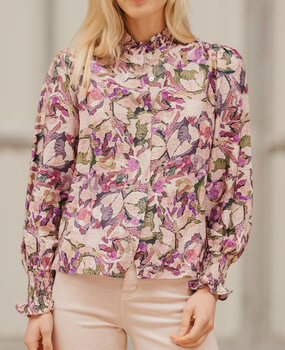 SYLVERA chemise violet