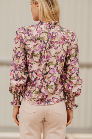 SYLVERA chemise violet