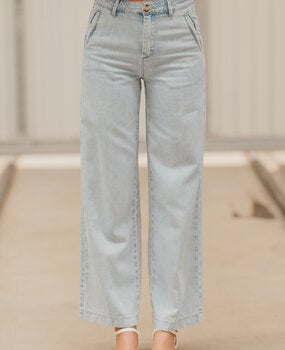 ELEONORE jean bleu ciel