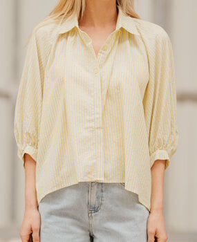 VALORYNA chemise jaune