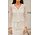 ZAVELYA gilet blanc crochet