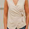 CALVIERE blouse beige