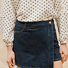 JADENE jupe short denim brut JADENE jupe short denim brut