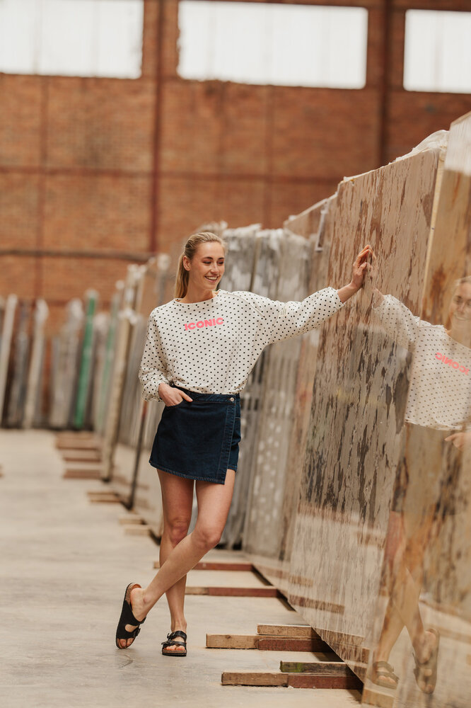 JADENE jupe short denim brut JADENE jupe short denim brut