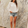 EVANA short en jean