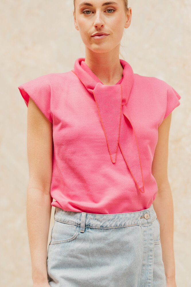 NYLVERA blouse fuchsia