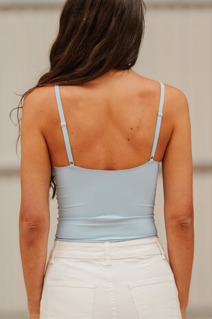 Body gainant bleu ciel LORIA Body gainant bleu ciel LORIA