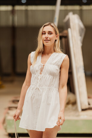 VELRA robe blanc