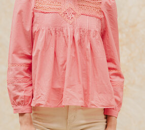 ALYRA chemise rose