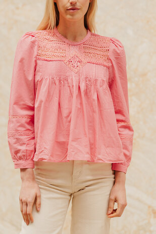 ALYRA chemise rose