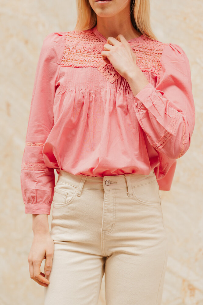 ALYRA chemise rose