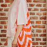 NORLYA sac en crochet rose/rouge