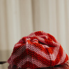 NORLYA sac en crochet rose/rouge
