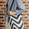 NORLYA sac en crochet marine