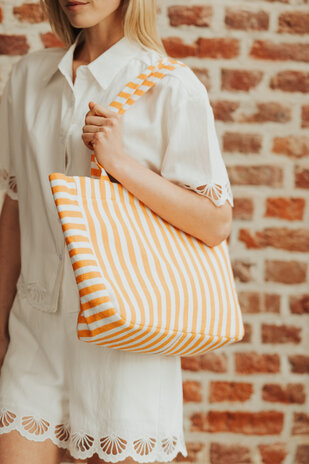 LYNORYA sac a main orange