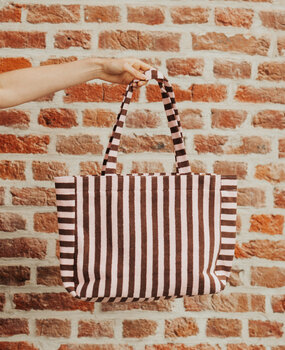 LYNORYA sac a main brun/rose LYNORYA sac a main brun/rose