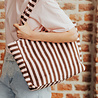 LYNORYA sac a main brun/rose LYNORYA sac a main brun/rose