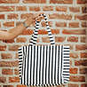 LYNORYA sac a main marine/blanc LYNORYA sac a main marine/blanc