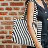 LYNORYA sac a main marine/blanc LYNORYA sac a main marine/blanc