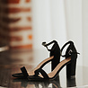 ELYS chaussures noir en daim ELYS chaussures noir en daim