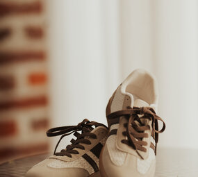 ZALYRA basket beige et chocolat