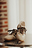 ZALYRA basket beige et chocolat