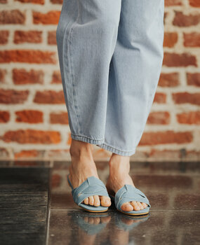 AMELIA sandales bleu jean AMELIA sandales bleu jean