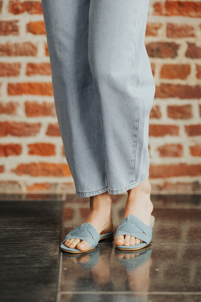 AMELIA sandales bleu jean AMELIA sandales bleu jean
