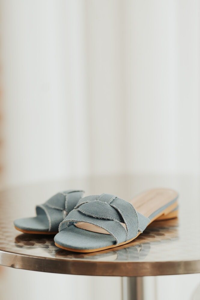 AMELIA sandales bleu jean AMELIA sandales bleu jean