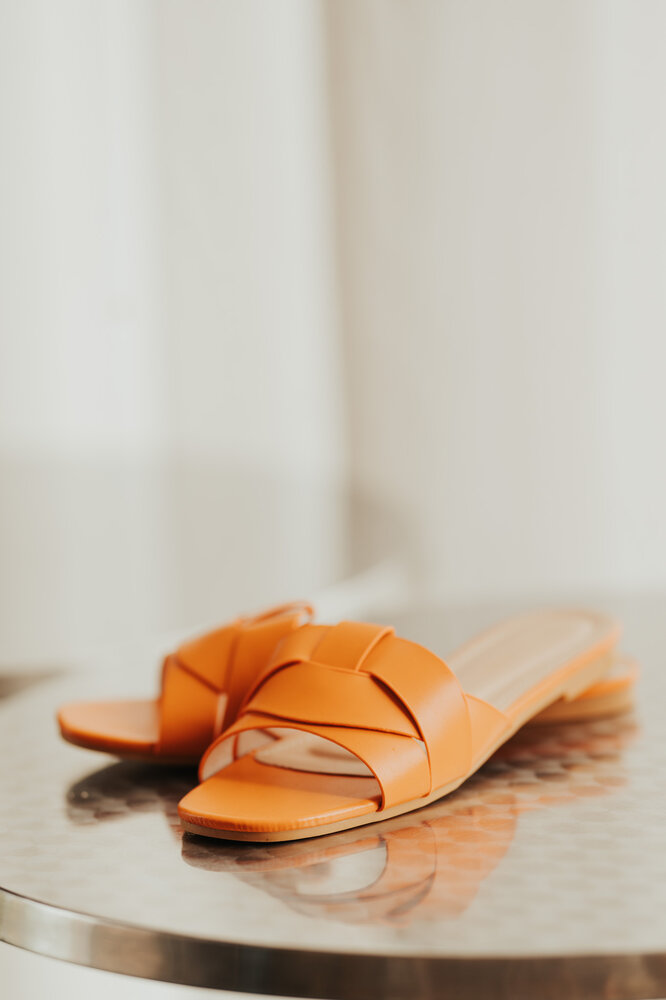 AMELIA sandales oranges