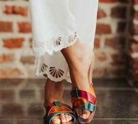 AMELIA sandales multicolores